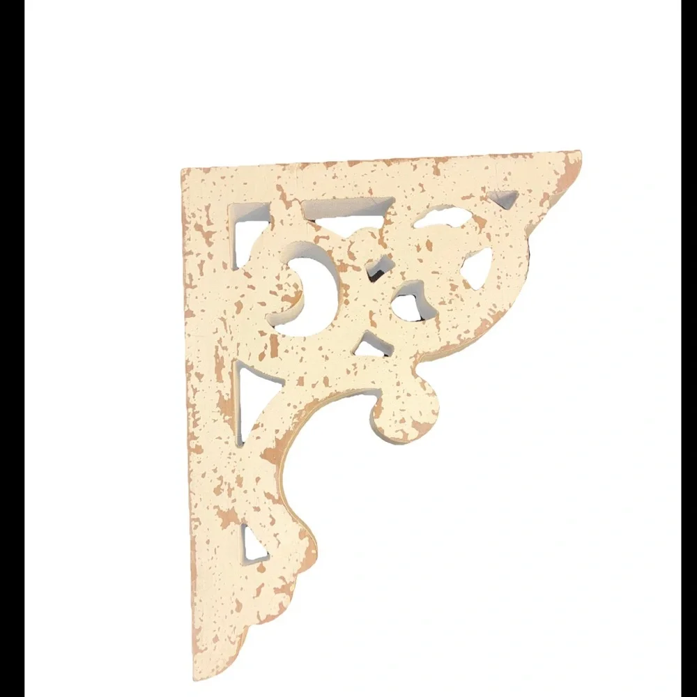 American Art Décor Distressed Wood Wall Corbel 2-piece Set